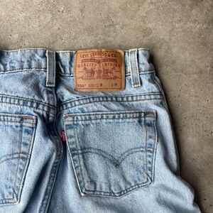 Levi's Light Blue Straight Leg Jeans